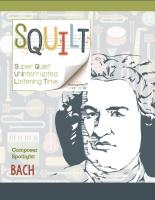 SQUILT Composer Spotlight - Bach